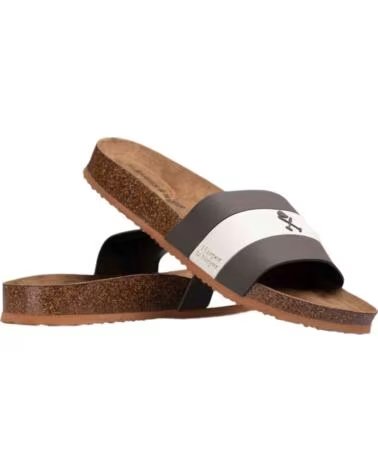 HARPER NEYER SANDÁLIAS & CORK POOL HOMEM CASTANHO SOMBRA OLIVA