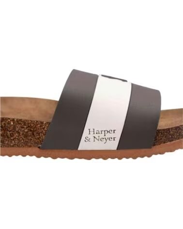 HARPER NEYER SANDÁLIAS & CORK POOL HOMEM CASTANHO SOMBRA OLIVA