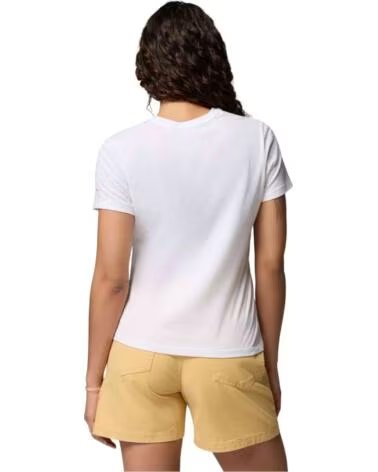 COLUMBIA CAMISETA DE MANGA CORTA 2120061103 EN BLANCO PARA MUJER WHITE