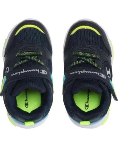 CHAMPION TÊNIS ESPORTIVOS PARA BEBÊ COM FECHO DE VELCRO AZUL