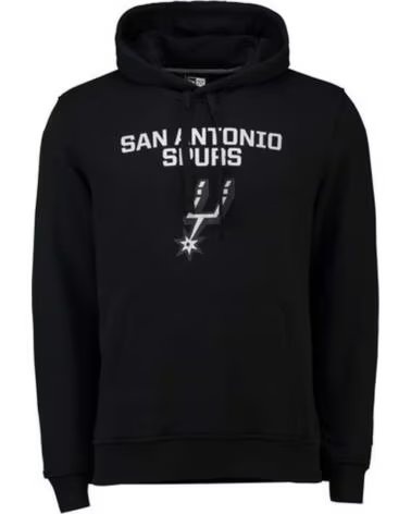 NEW ERA SAN ANTONIO SPURS KAPUZENPULLOVER 60505433 NEGRO