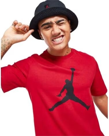 NIKE T-SHIRT À MANCHES COURTES JORDAN CJ0921-687 ROJO