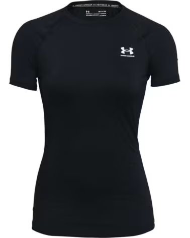 UNDER ARMOUR T-SHIRT À MANCHES COURTES 1365460-001 POUR FEMME NEGRO