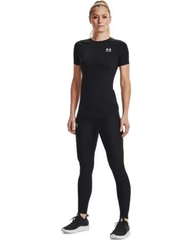 UNDER ARMOUR T-SHIRT À MANCHES COURTES 1365460-001 POUR FEMME NEGRO