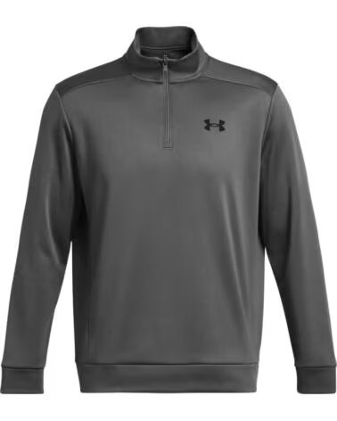 UNDER ARMOUR SWEAT-SHIRT 1373358-025 DEMI-ZIP GRIS POUR HOMME MULTICOLOR
