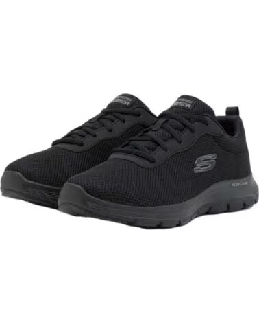 SKECHERS SCARPE SPORTIVE FLEX-LITE DA UOMO NEGRO