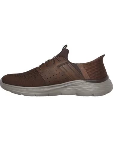 SKECHERS ZAPATILLAS 210803-ACDB EN PARA HOMBRE MARRON