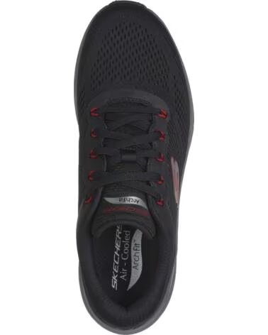 SKECHERS SCARPE 232700-BKRD ARCH FIT DA UOMO NEGRO