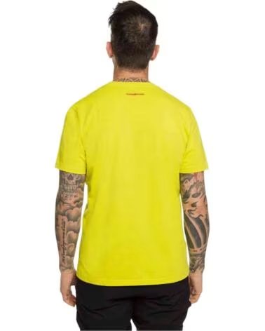 TRANGOWORLD KURZARM-T-SHIRT GELB PC010010-1R0 MULTICOLOR