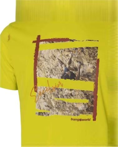 TRANGOWORLD KURZARM-T-SHIRT GELB PC010010-1R0 MULTICOLOR