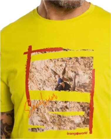 TRANGOWORLD KURZARM-T-SHIRT GELB PC010010-1R0 MULTICOLOR
