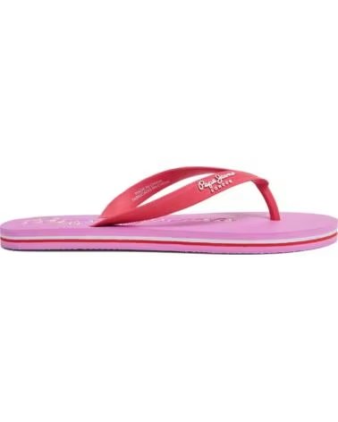 Chinelos de Mulher PEPE JEANS PLS70157-228 BAY BEACH PARA ROJO