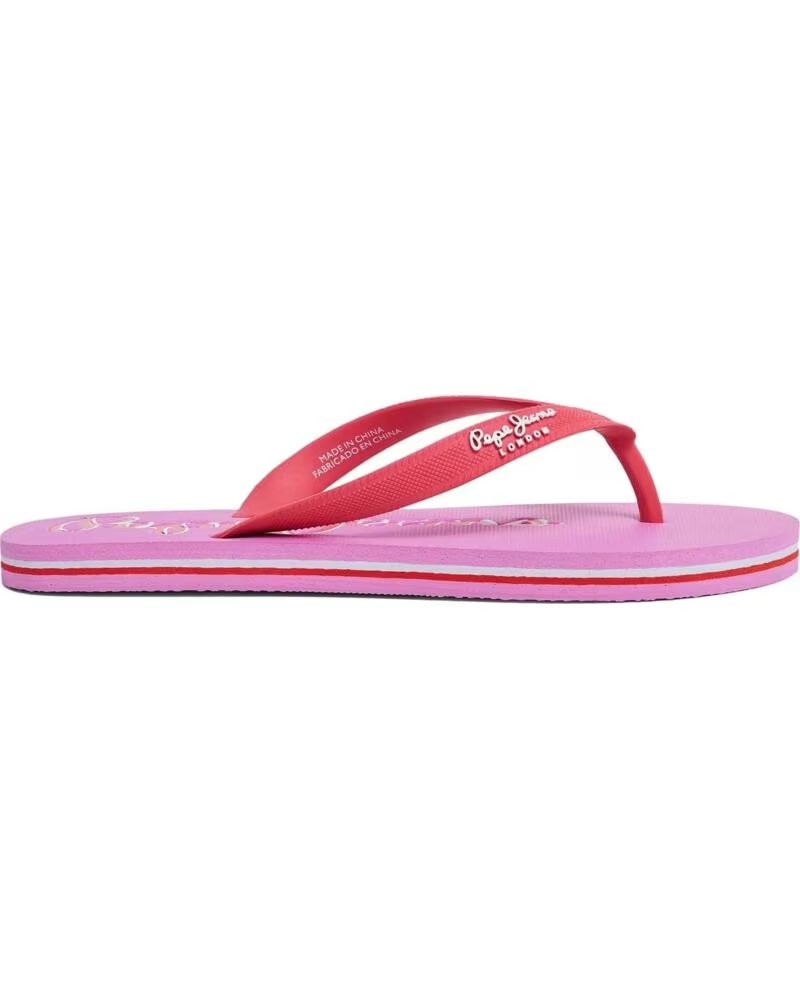 Chinelos de Mulher PEPE JEANS PLS70157-228 BAY BEACH PARA ROJO