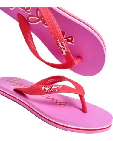 Chinelos de Mulher PEPE JEANS PLS70157-228 BAY BEACH PARA ROJO