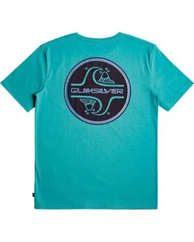 QUICKSILVER CAMISETA QUIKSILVER 7232-BLZ MANGA CORTA AZUL