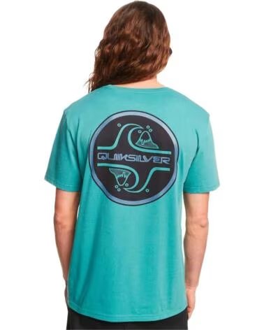 QUICKSILVER CAMISETA QUIKSILVER 7232-BLZ MANGA CORTA AZUL
