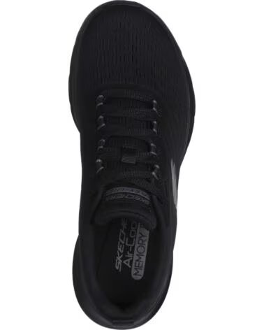 Tênis-casuais-para-mulheres-SKECHERS-ZAPATILLAS-MUJER-MODELO-FLEX-APPEAL-5-0-COLOR-NEGRO-BBK