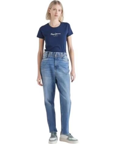 PEPE JEANS PL505202-595 KURZARM-T-SHIRT FÜR DAMEN MULTICOLOR