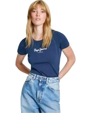 PEPE JEANS PL505202-595 KURZARM-T-SHIRT FÜR DAMEN MULTICOLOR