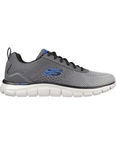 SKECHERS SCARPE DA GINNASTICA 232399NVBK DA UOMO GRIS
