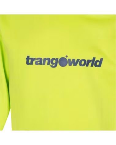 TRANGOWORLD FELPA CON CAPPUCCIO PC005486-5KD PER BAMBINI VERDE