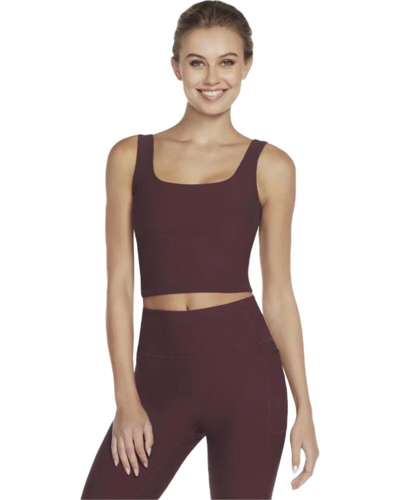 SKECHERS TOP DEPORTIVO BR1-BUPK ACANALADO PARA MUJER MARRON