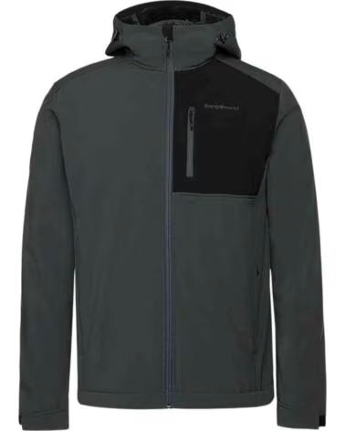 TRANGOWORLD SOFTSHELL JACKET PC010150-91S WITH HOOD GRIS