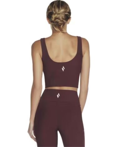 SKECHERS TOP DEPORTIVO BR1-BUPK ACANALADO PARA MUJER MARRON
