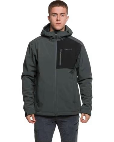 TRANGOWORLD SOFTSHELL JACKET PC010150-91S WITH HOOD GRIS