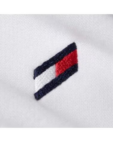 TOMMY HILFIGER SWEATSHIRT COM CAPUZ FEMININA S10S101703-YCF BLANCO