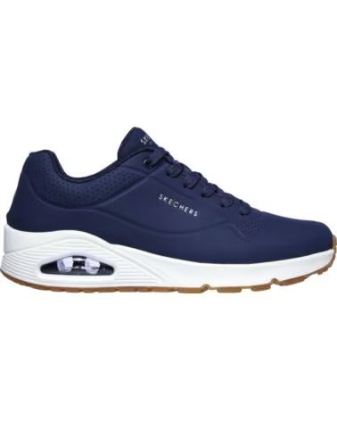 SKECHERS UNO STAND ON AIR 52458-NVY SNEAKERS AZUL