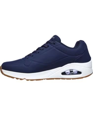 SKECHERS UNO STAND ON AIR 52458-NVY SNEAKERS AZUL