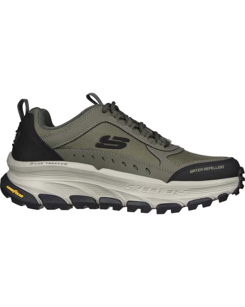 SKECHERS ZAPATILLAS D´LUX TREKKER 237565BKNT PARA HOMBRE MULTICOLOR