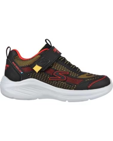 Sportivo per Bambino SKECHERS SCARPE SPORTIVE HYPER BLIZ HYDRO TRONIX 403861LBKRD NEGRO