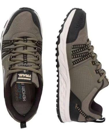TÊNIS DE CAMINHADA SKECHERS ESCAPE PLAN 51591OLBK VERDE