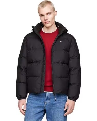 TOMMY HILFIGER GIACCA IMBOTTITA DA UOMO DM0DM19786BDS NEGRO
