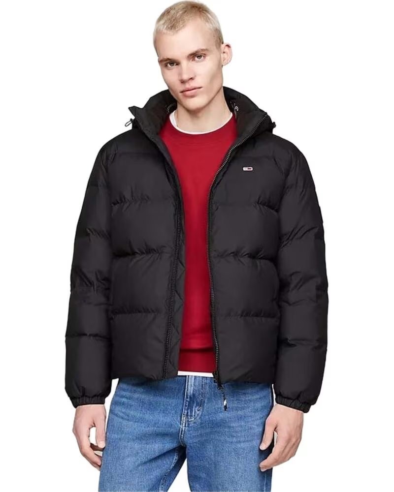 TOMMY HILFIGER GIACCA IMBOTTITA DA UOMO DM0DM19786BDS NEGRO