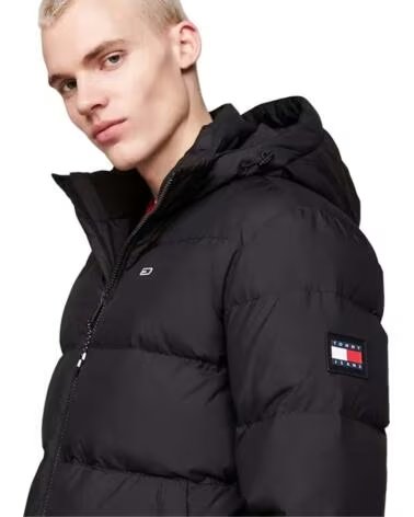 TOMMY HILFIGER GIACCA IMBOTTITA DA UOMO DM0DM19786BDS NEGRO