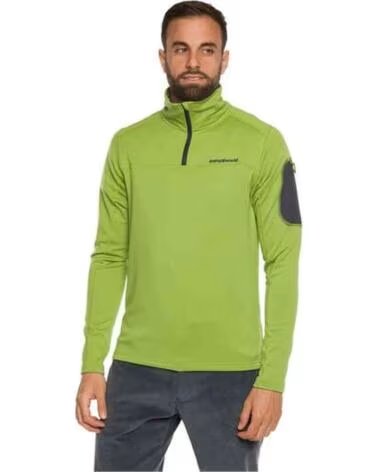TRANGOWORLD SUDADERA TÉCNICA PC010155-230 PARA HOMBRE VERDE