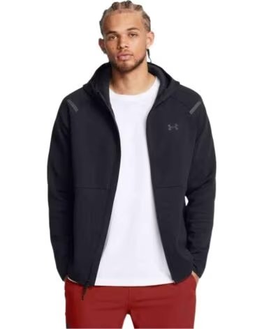 UNDER ARMOUR FELPA CON CAPPUCCIO 1389352-001 DA UOMO MULTICOLOR