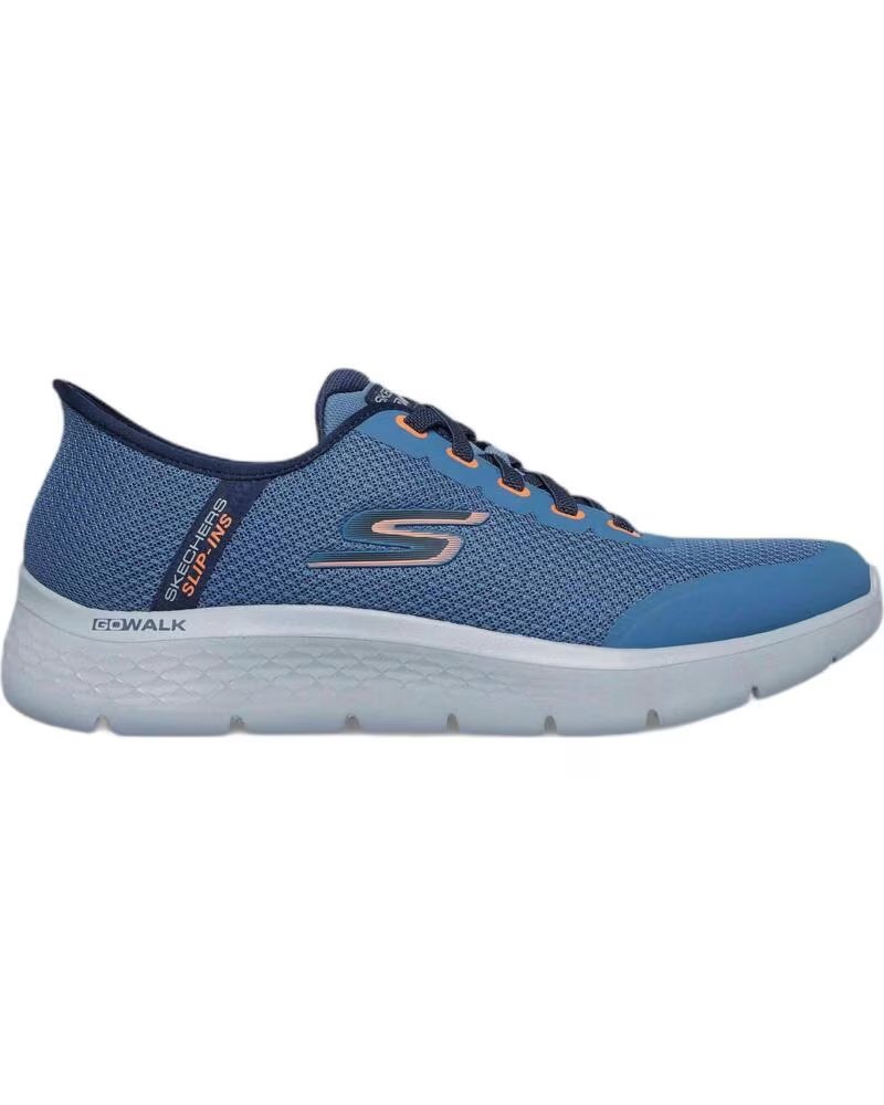SKECHERS SCARPE SPORTIVE SLIP-INS GO WALK FLEX - 216332 UOMO AZUL