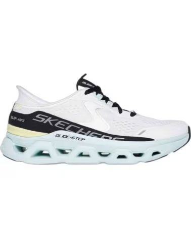 Scarpe-da-ginnastica-casual-da-donna-SKECHERS-ZAPATILLAS-MUJER-MODELO-SLIP-INS-GLIDE-STEP-ALTUS-COLOR-BLAN-WMLT