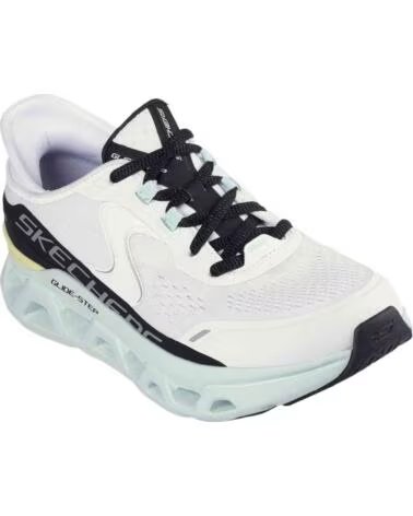 Scarpe-da-ginnastica-casual-da-donna-SKECHERS-ZAPATILLAS-MUJER-MODELO-SLIP-INS-GLIDE-STEP-ALTUS-COLOR-BLAN-WMLT