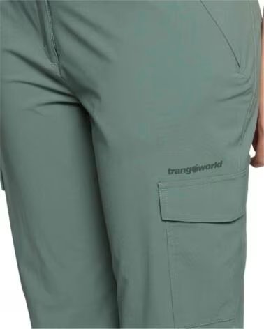 TRANGOWORLD PANTALON LONG PC010346-1J0 FEMME VERDE