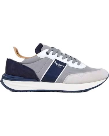 PEPE JEANS ZAPATILLAS PMS60038-945GREY HOMBRE GRIS
