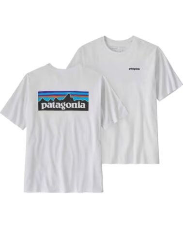 PATAGONIA CAMISETA 38504-WHI DE MANGA CURTA PARA HOMEM WHITE