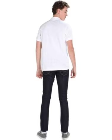 LACOSTE POLO L1212 À MANCHES COURTES - BLANC BLANCO