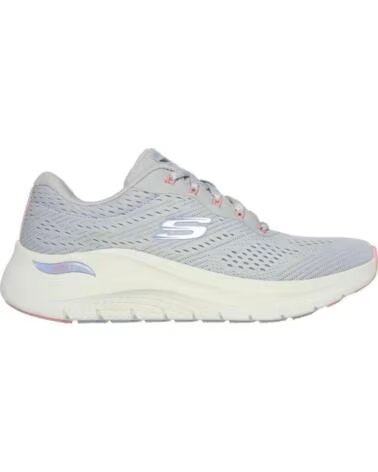 Scarpe-da-ginnastica-casual-da-donna-SKECHERS-ZAPATILLAS-MUJER-MODELO-ARCH-FIT-2-0-COLOR-GRIS-LGMT