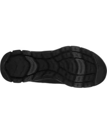 SKECHERS SNEAKERS 149303-BBK DA DONNA BLACK MESH-TRIM