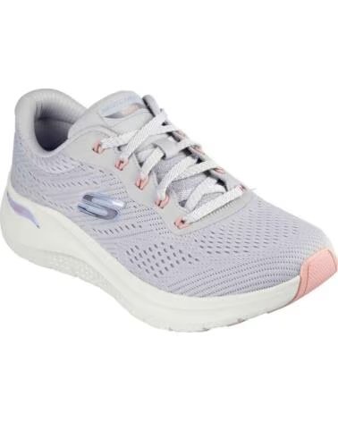 Scarpe-da-ginnastica-casual-da-donna-SKECHERS-ZAPATILLAS-MUJER-MODELO-ARCH-FIT-2-0-COLOR-GRIS-LGMT